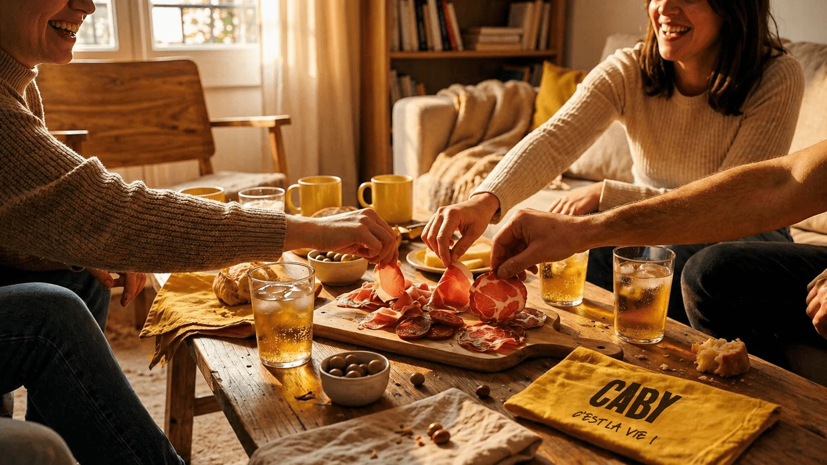 caby apero charcuterie